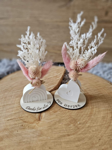 Herzensgruß aus Holz & Raysin